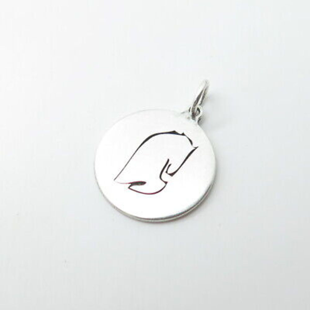 TWO IN TOWN 925 Sterling Silver USA Frisky Horse Charm Pendant - Picture 5 of 8